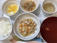 豚肉団子のケチャップ煮です《後期》