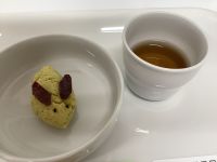 《離乳食後期》おやつは、うさぎのスイートポテトです。