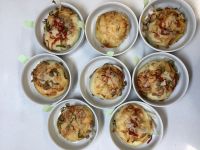 《食育　つぼみ》ピザ作りをして、おやつに食べました。