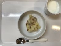 《常食》おやつは、ジャーマンポテトです。