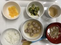 《離乳食完了期》豚肉団子煮です。