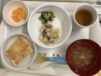 かじきのりんごソテーです《完了期》