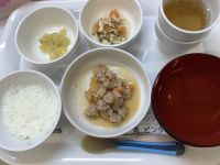 豚肉団子のケチャップ煮です《後期》