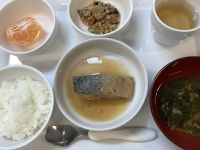 さばのみそ煮です《常食》