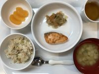 《常食》鮭の魚田です。