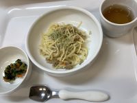 きのことツナスパゲティです《常食》